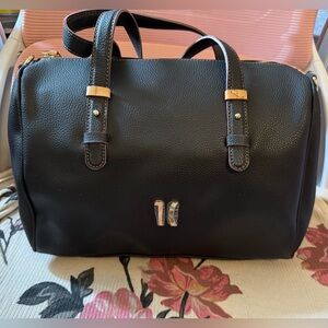 Alviero Martini Black Boston Bag New